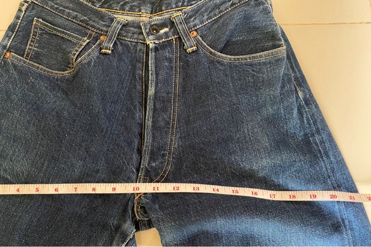 กางเกงยีนสี Made in Japan รูปที่ 9