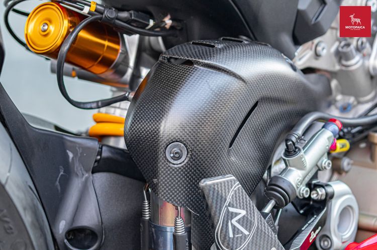 Ducati​ Panigale V4S ปี2018 เจ้าของเดียว วิ่งแค่1300โล แต่งสองแสน รูปที่ 11