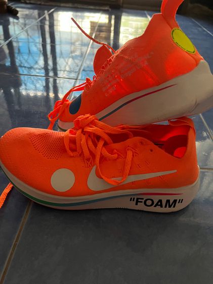 Nike Off-White Zoom Fly Mercurial orange รูปที่ 2