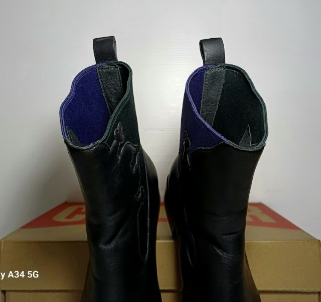 CAMPER TWINS, Multicolor Slip-on Casual Boots 38EU(24.0cm) Original ของแท้ มือ 2 สภาพเยี่ยม, รองเท้าบู้ท CAMPER หนังแท้ พื้นเต็ม สวยมาก รูปที่ 7