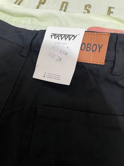กางเกงยีนส์คาร์โก้ แบรนด์ Zeroboy ของแท้ ของใหม่ มือ 1 ส่งฟรี รูปที่ 11