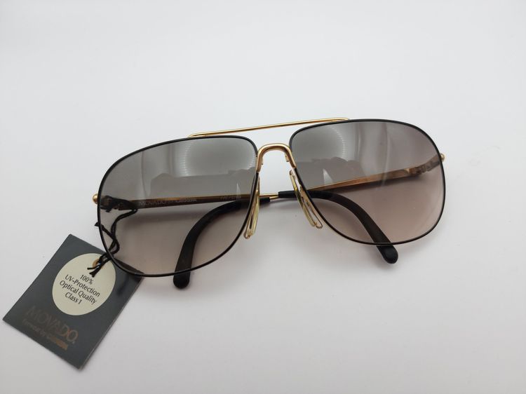 อื่นๆ แว่นตากันแดด 🕶 Movado By Carrera Mod.5455 1980s NOS Sunglasses แว่นกันแดด แบรนด์นาฬิกา แว่นดำ งานเก่า ของแท้