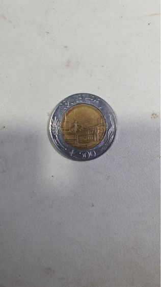 เหรียญอิตาลี L500 ปี1991 รูปที่ 4