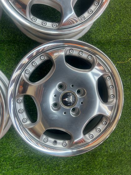 ล้อแท้ญี่ปุ่น work vip 2ชิ้น ขอบ15 et38 ล้อ5.5 ล้อปัดเงาใหม่ ชุดละ20000 รูปที่ 5