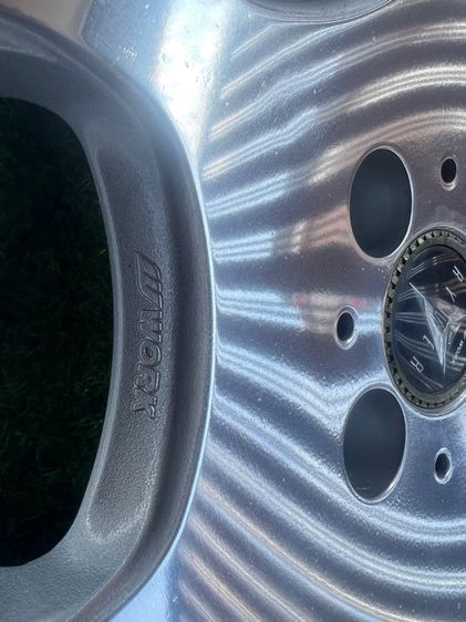 ล้อแท้ญี่ปุ่น work vip 2ชิ้น ขอบ15 et38 ล้อ5.5 ล้อปัดเงาใหม่ ชุดละ20000 รูปที่ 15