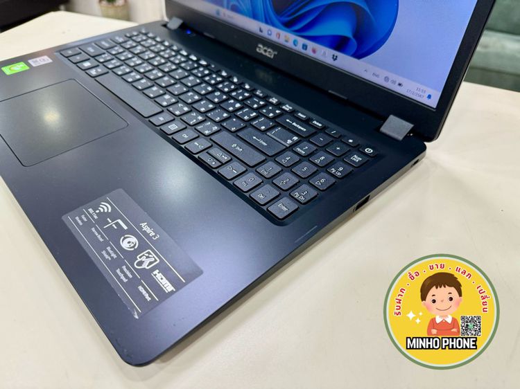 Notebook Acer Aspire 3 A315-56-3133 สีดำ รูปที่ 6