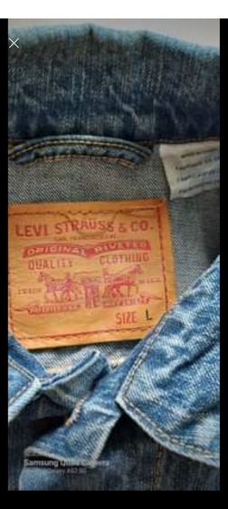 เสื้อ jacket Levi's แขนกุด เดิมๆงาน แท้
Size Lสภาพใหม่  รูปที่ 9