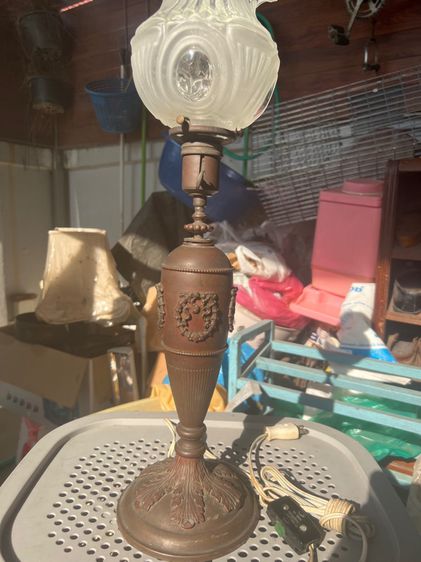 โคมไฟทองเหลืองโบราณ รูปที่ 5