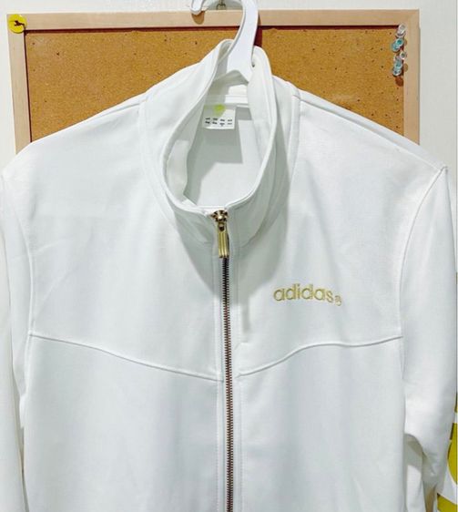 เสื้อวอร์มสีขาว แบรนด์ addidas Neo รูปที่ 5