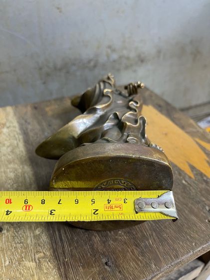 เจ้าแม่กวนอิม ทองเหลือง A10 รูปที่ 11