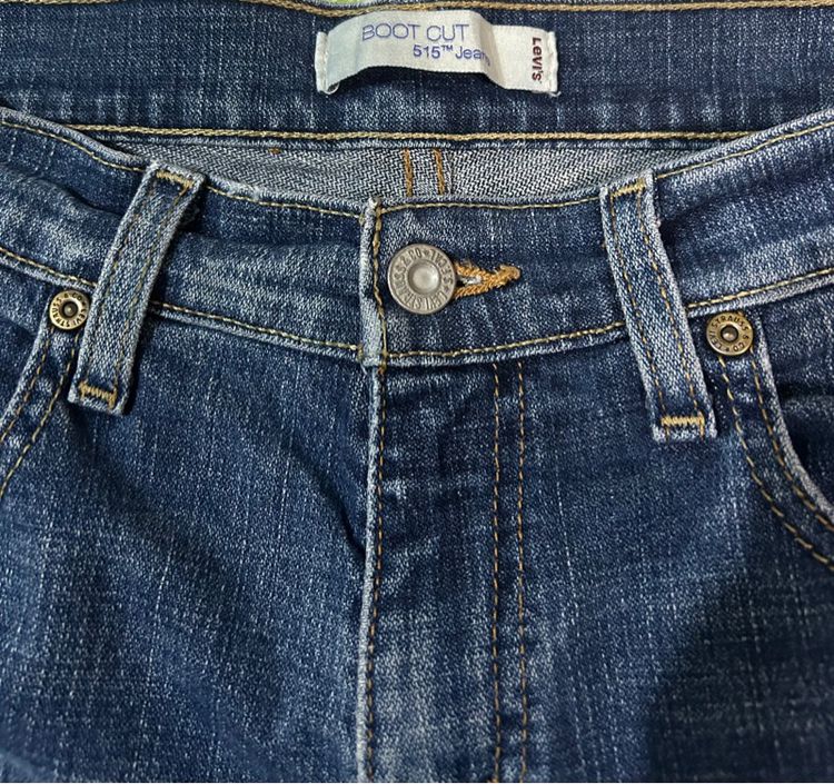 🌈 กางเกงยีนส์ Levi's® รุ่น BOOT CUT ขาม้า แนววินเทจ 👉แบรนด์แท้💯แบรนด์ดัง💯🌈 รูปที่ 5