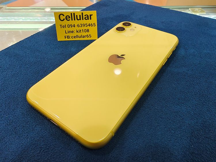 iPhone 11 64GB Yellow Batt100 สภาพสวย เครื่องไทย รูปที่ 5