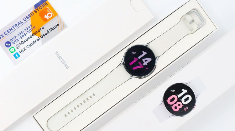 Galaxy Watch 5 Bluetooth ขนาด 44mm สมาร์ทวอทช์ทรงสวย ฟีเจอร์เพื่อสุขภาพแน่น    - ID24020079