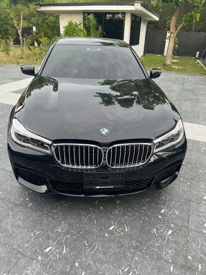 BMW Series 7 2019 740Le Sedan ดีเซล เกียร์อัตโนมัติ ดำ รูปที่ 4