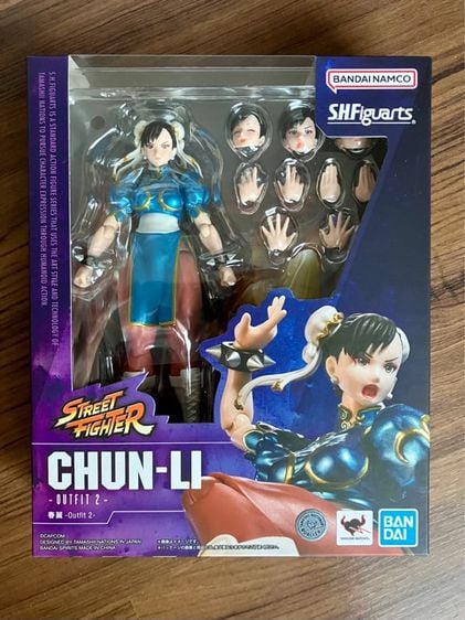 S.H.Figuarts Street Fighter Series Chun-Li (Chun Li) Outfit 2 Action Figure สตรีทไฟเตอร์ ชุนลี รูปที่ 1