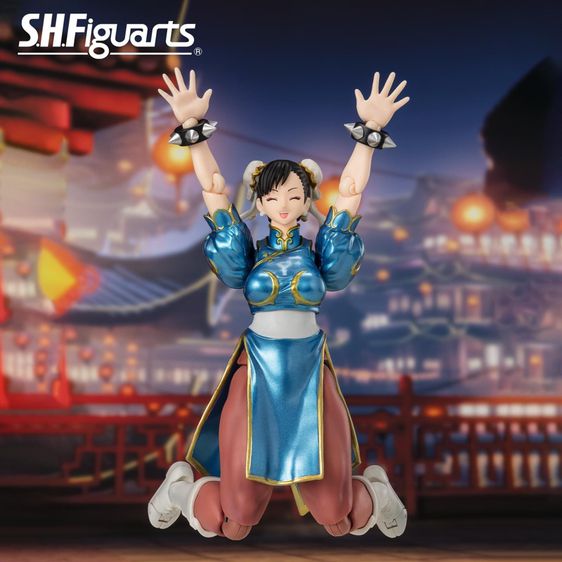 S.H.Figuarts Street Fighter Series Chun-Li (Chun Li) Outfit 2 Action Figure สตรีทไฟเตอร์ ชุนลี รูปที่ 7