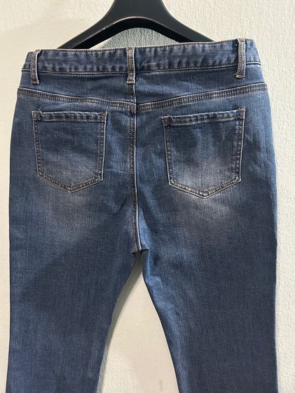 🌈 กางเกงยีนส์ขาม้า แบรนด์ Denim แนววินเทจ 👉แบรนด์แท้💯แบรนด์ดัง💯🌈 รูปที่ 4