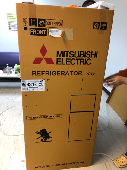 ￼มือหนึ่ง MITSUBISHI ตู้เย็น2D รุ่น MR-FC35ES.SSL 11.1Q เงิน อินเวอร์เตอร์ รูปที่ 3