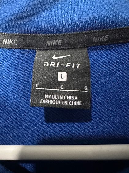 เสื้อสเว็ตเตอร์สีน้ำเงิน แบรนด์ Nike dri-fit รูปที่ 4
