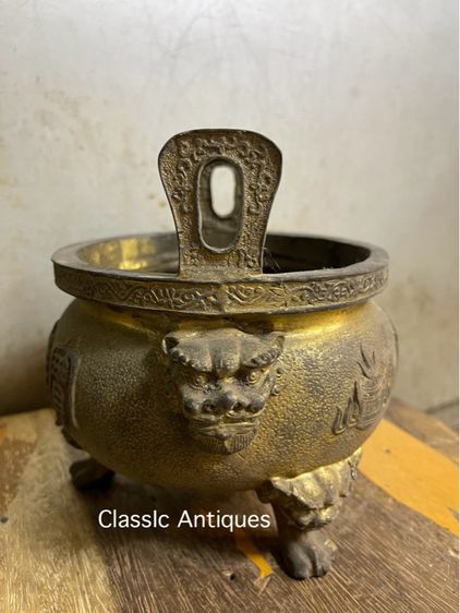 กระถาง มังกรทองเหลืองA8 รูปที่ 6