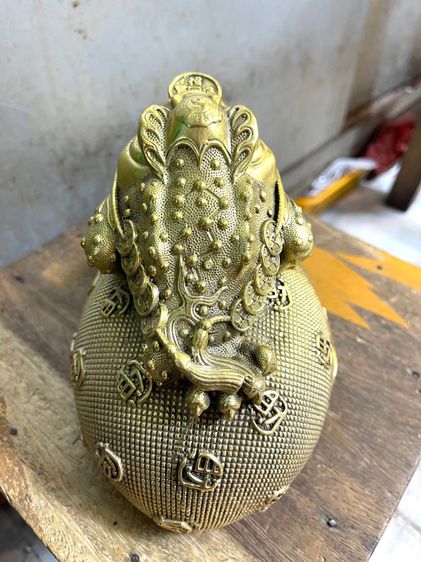 คางคกสามขา ถุงทอง ทองเหลืองสะสม รูปที่ 6