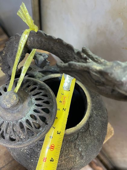 กระถางกำยาน มังกรทองเหลืองA36 รูปที่ 9