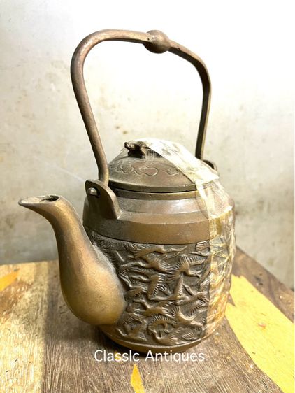 กาน้ำชา ลายนกทองเหลือง รูปที่ 2