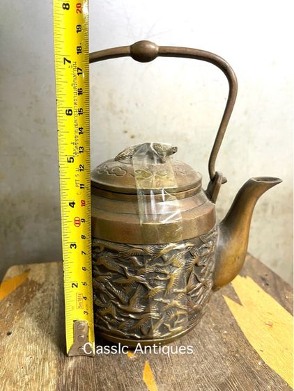 กาน้ำชา ลายนกทองเหลือง รูปที่ 5