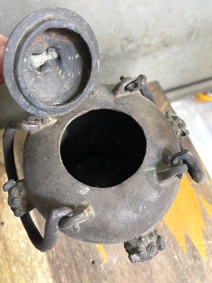 กาน้ำชา หูสิงห์เหลืองสะสม รูปที่ 14