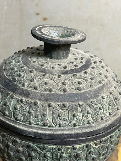 กระถางจีน สองหูสะสม A12 รูปที่ 4