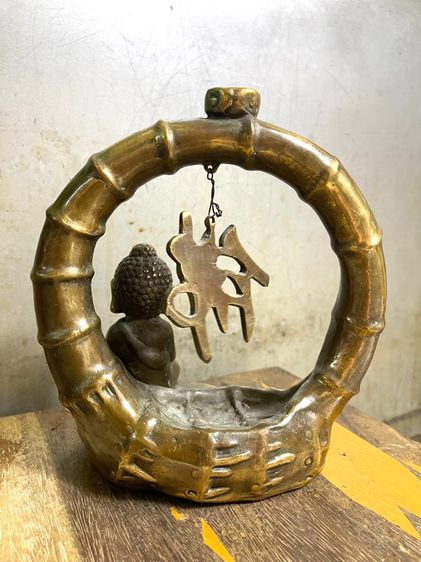 กระถาง กำยาน พระยูไรทองเหลืองA64 รูปที่ 6