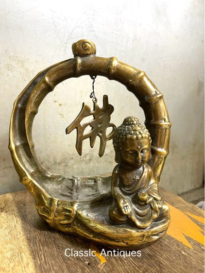 กระถาง กำยาน พระยูไรทองเหลืองA64 รูปที่ 2