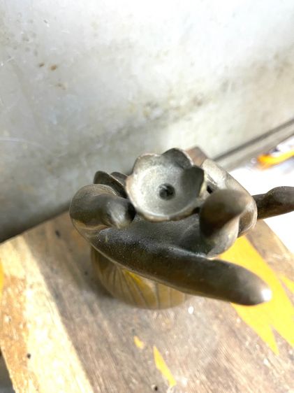 เจ้าแม่กวนอิม ทองเหลืองA9 รูปที่ 5