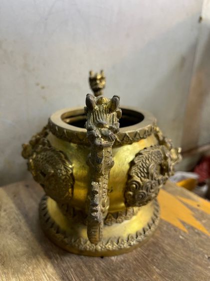 กระถาง มังกรทองเหลืองA7 รูปที่ 6