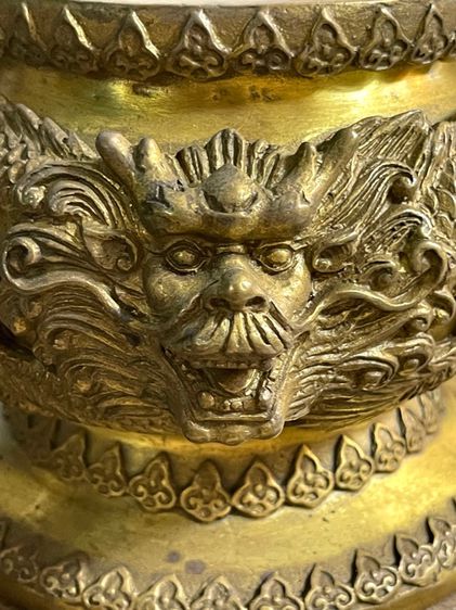 กระถาง มังกรทองเหลืองA7 รูปที่ 2