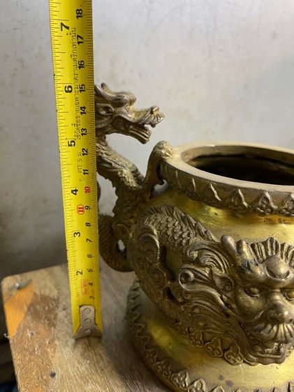 กระถาง มังกรทองเหลืองA7 รูปที่ 14