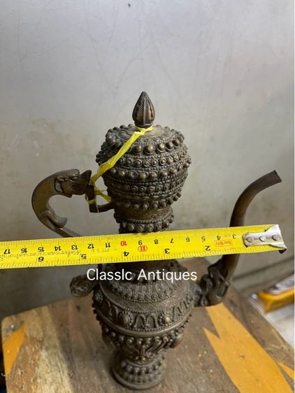 กาน้ำชา ทองเหลืองสะสม รูปที่ 13