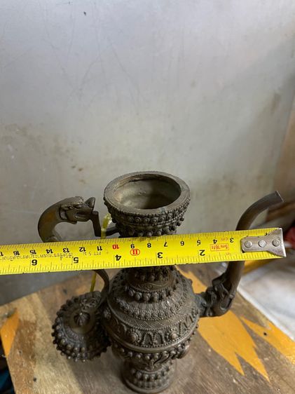 กาน้ำชา ทองเหลืองสะสม รูปที่ 15