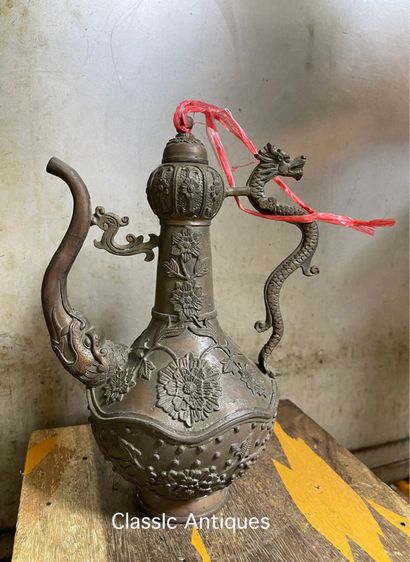 กาน้ำชา มังกรทองเหลือง รูปที่ 2