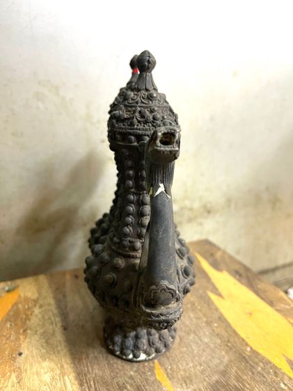 กาน้ำชา มังกรคู่ทองเหลือง รูปที่ 10