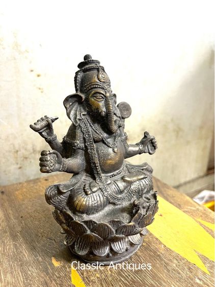 พระพิฆเนศทองเหลืองA4 รูปที่ 2