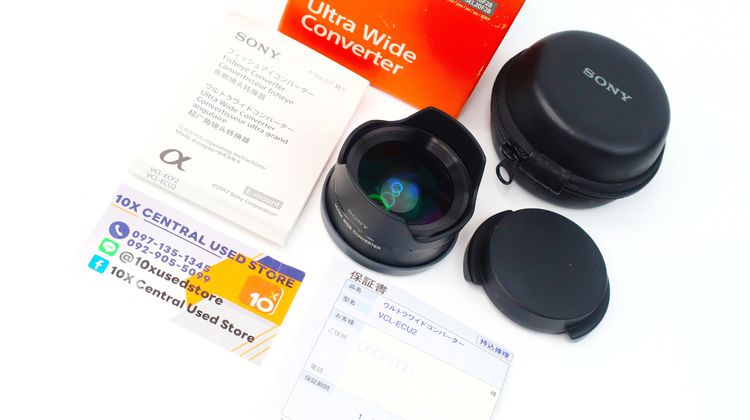 Sony Lens VCL-ECU2 Ultra wide Converter เลนส์ Ultra wide ราคามือหนึ่งกว่าครึ่งหมื่น - ID24010051