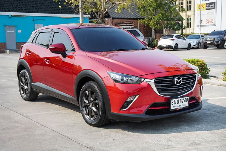Mazda CX-3 2020 2.0 E Utility-car เบนซิน ไม่ติดแก๊ส เกียร์อัตโนมัติ แดง รูปที่ 2