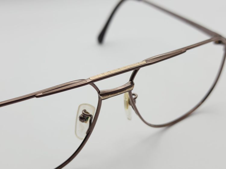 👓 A.Testoni Titan Vintage Aviator Glasses Frame กรอบแว่น กรอบแว่นตา เฟรมแว่น วินเทจ รูปที่ 7