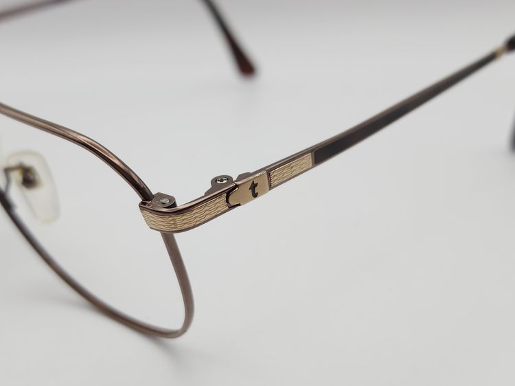 👓 A.Testoni Titan Vintage Aviator Glasses Frame กรอบแว่น กรอบแว่นตา เฟรมแว่น วินเทจ รูปที่ 5