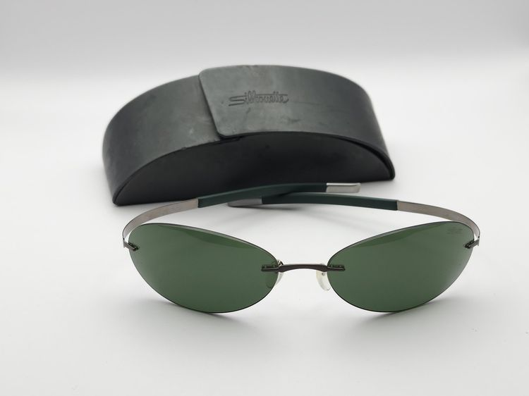 อื่นๆ แว่นตากันแดด 🕶 Silhouette Mod.8627 Titanium Sunglasses แว่นกันแดด ไททาเนี่ยม ไทเทเนี่ยม แว่นดำ