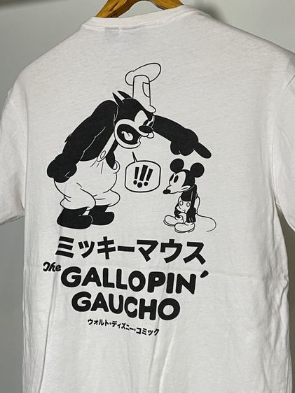 เสื้อยืดมือสอง MICKEY MOUSE THE GALLOPIN’ GAUCHO Size M มือ2 รูปที่ 3