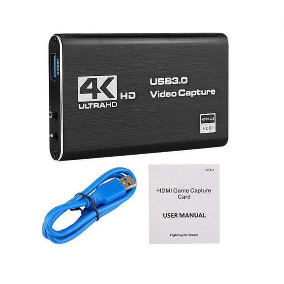 การ์ด Capture 4K USB 3.0 CaptureBox ไลฟ์สด สตรีมเกมHD Capture  รูปที่ 5