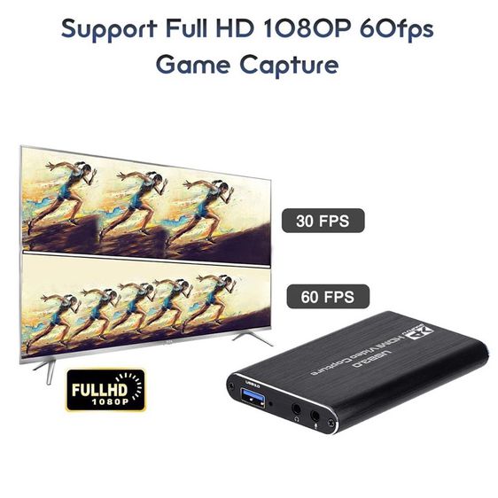 การ์ด Capture 4K USB 3.0 CaptureBox ไลฟ์สด สตรีมเกมHD Capture  รูปที่ 6