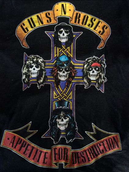 เสื้อวง Guns N Roses ปี 2016s' รูปที่ 4
